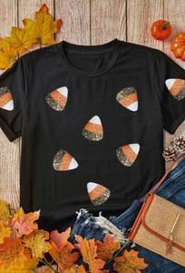 Sequin Candy Corn T-Shirt