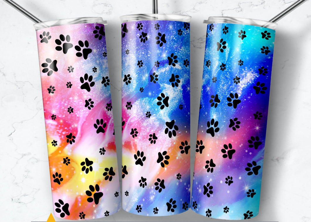 Paw Print Tumbler