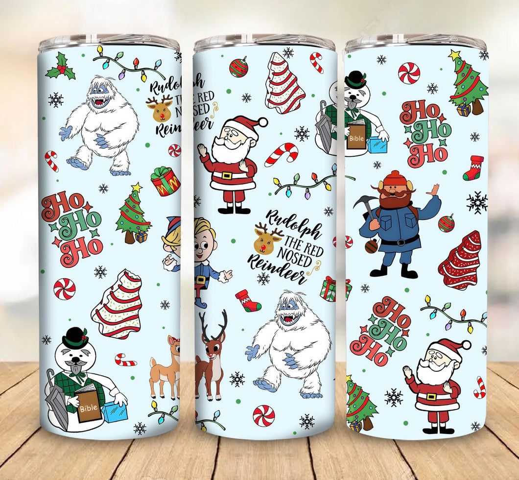 Rudolph and Friends Tumbler