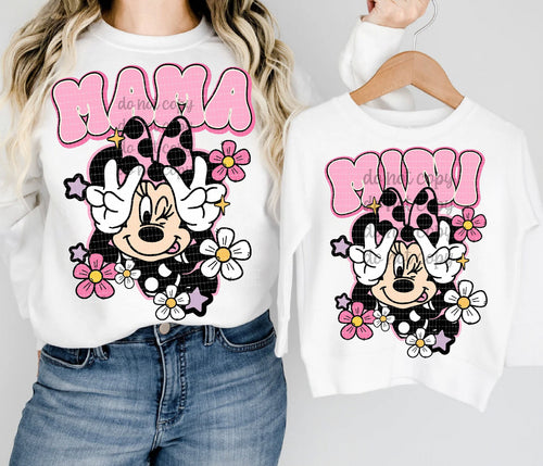 Mama and Mini Minnie Sweatshirts