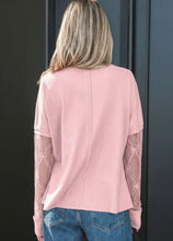 Load image into Gallery viewer, Bow Mesh Sleeve Top