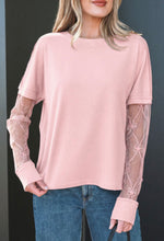 Load image into Gallery viewer, Bow Mesh Sleeve Top