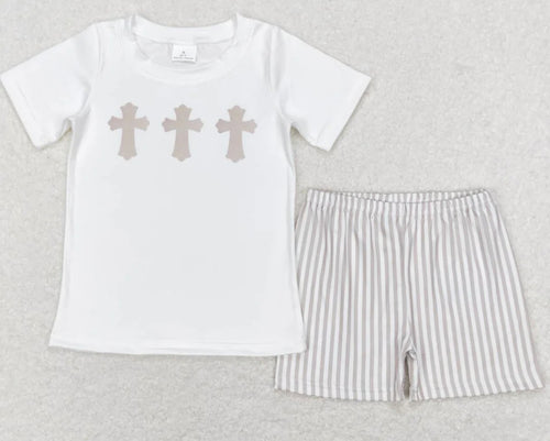 Boy’s Cross Shorts Outfit
