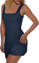 Load image into Gallery viewer, Butter Soft Athletic Dress- Navy