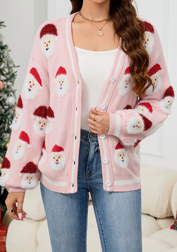 Pink Santa Sweater