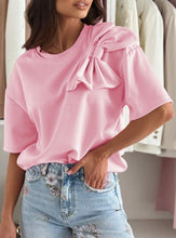 Load image into Gallery viewer, Pink Bow T-shirt