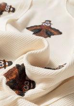 Load image into Gallery viewer, Sequin Turkey Waffle Knit Top