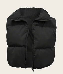 Women’s Crop Puffer Vest