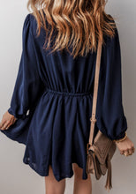 Load image into Gallery viewer, Navy Shirt Dress
