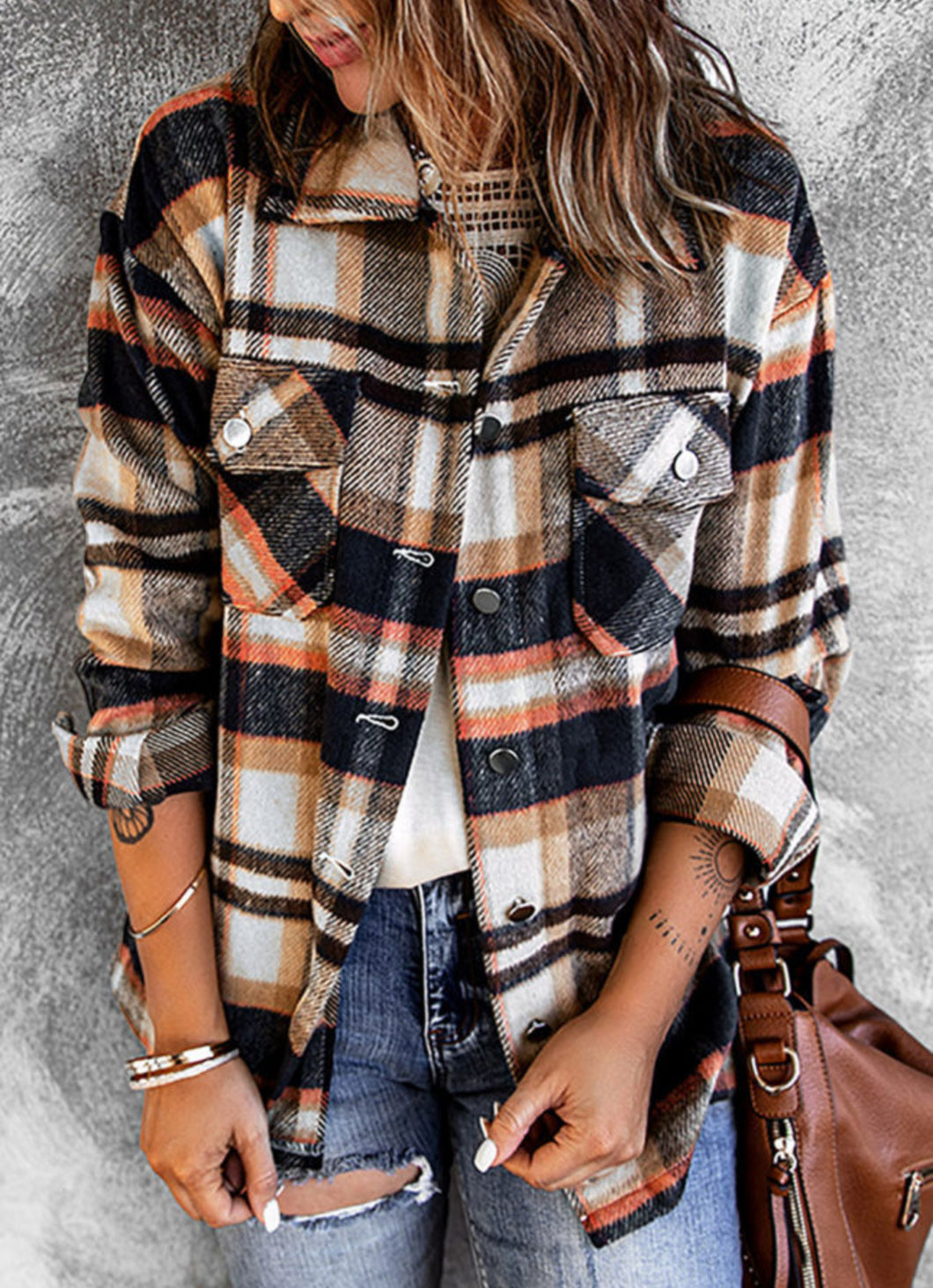Plaid Flannel Shacket