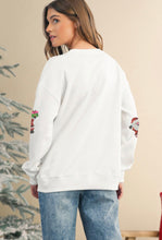 Load image into Gallery viewer, Sequin Santa Sweatshirt
