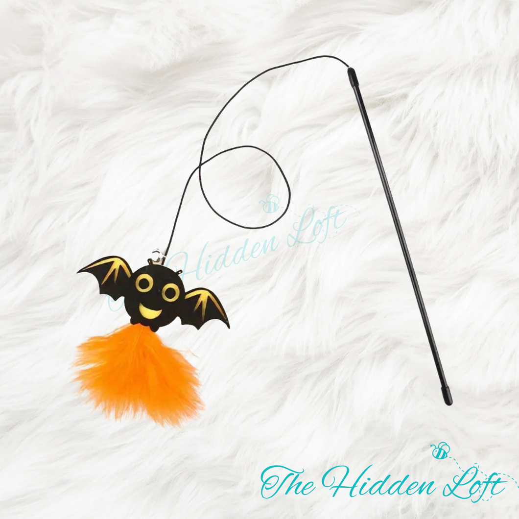 Halloween Bat Cat Wand Toy