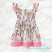 Load image into Gallery viewer, Pencil Ruffle Sleeve Dress