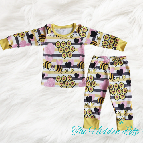 Bee Mine Boy Pajama Set