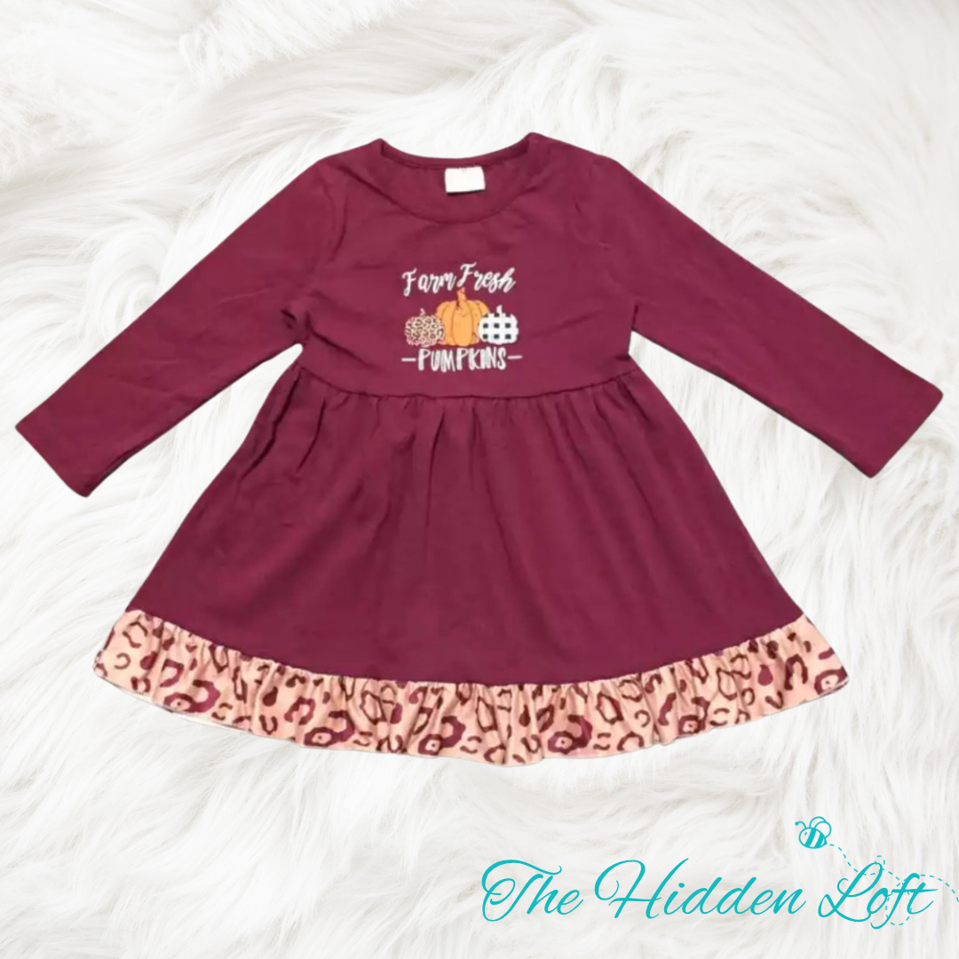 Farm Fresh Pumpkin Dress – The Hidden Loft