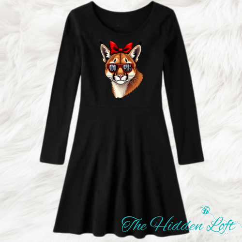 Cougar Long Sleeve Dress
