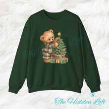 Load image into Gallery viewer, Christmas Teddy Bear Sweatshirt