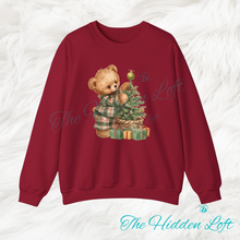 Load image into Gallery viewer, Christmas Teddy Bear Sweatshirt