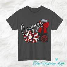 Load image into Gallery viewer, Cougars Cheer T-Shirt