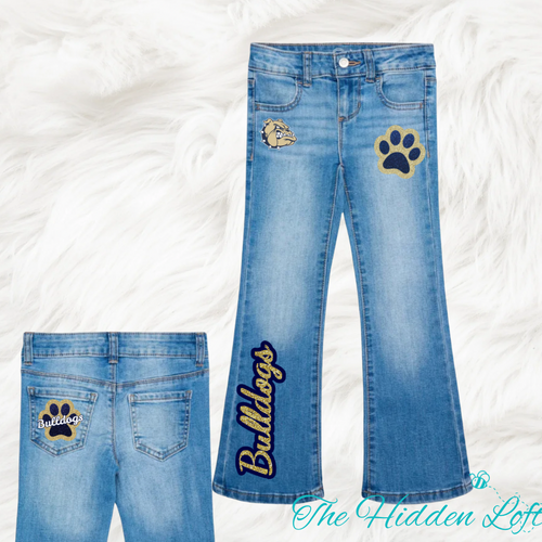 Bulldogs Girls Jeans