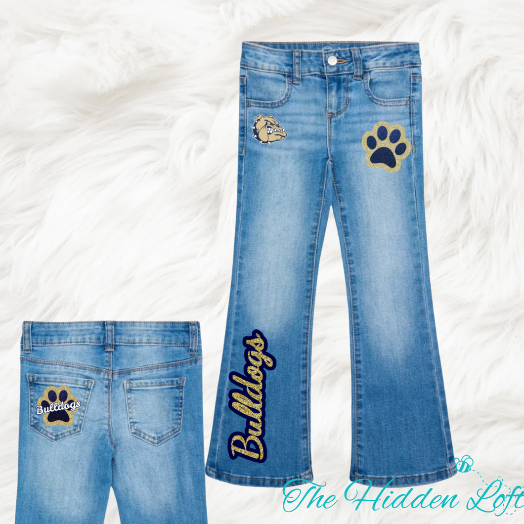 Bulldogs Girls Jeans