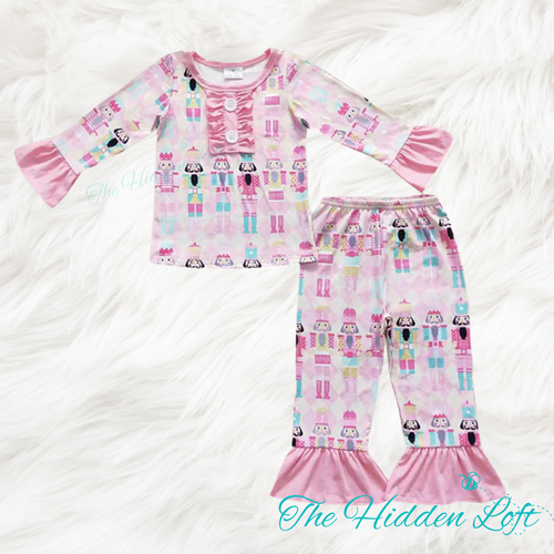 Pink Nutcracker Pajamas
