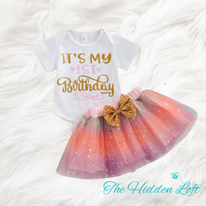 1st Birthday Tutu Outfit