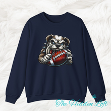 Load image into Gallery viewer, Bulldog Football Sweatshirt