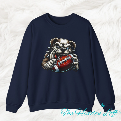 Bulldog Football Sweatshirt
