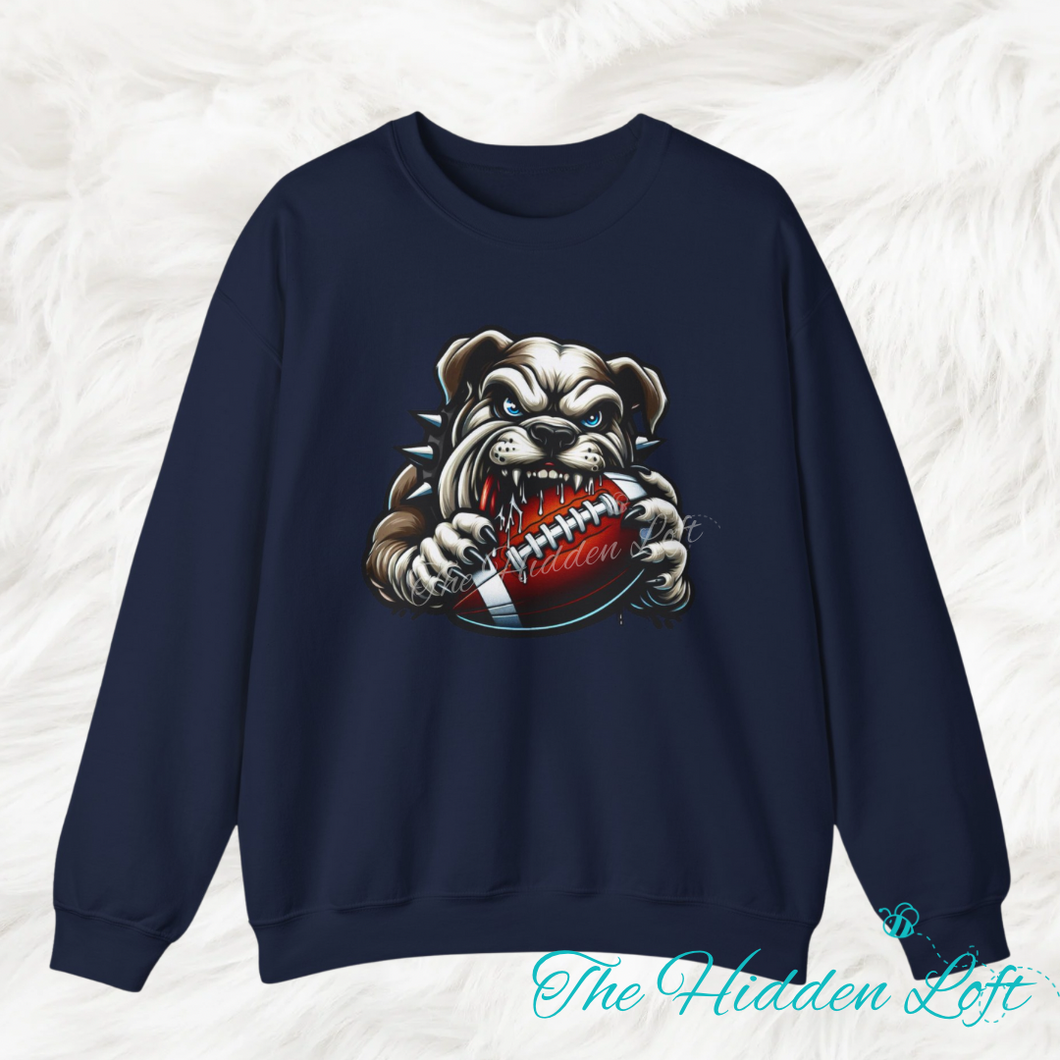 Bulldog Football Sweatshirt