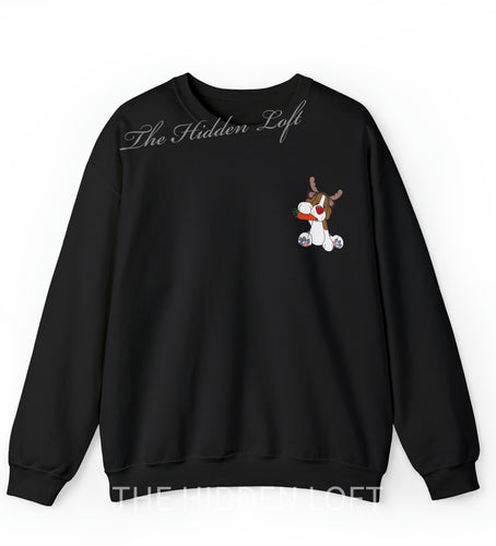Beagle Reindeer Sweatshirt