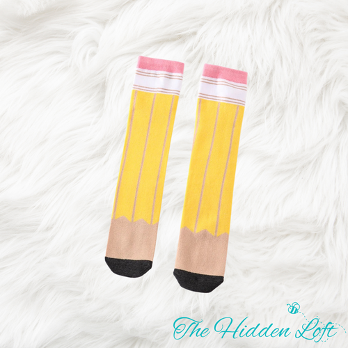 Girl’s Pencil Knee High Socks