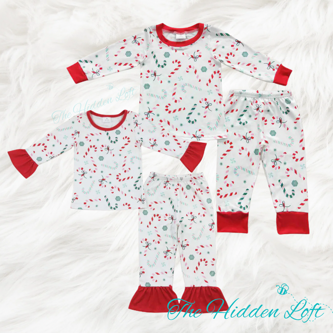 Candy Cane Pajamas