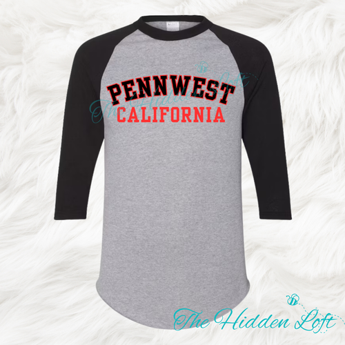 PennWest California Raglan
