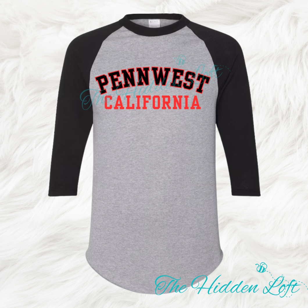 PennWest California Raglan
