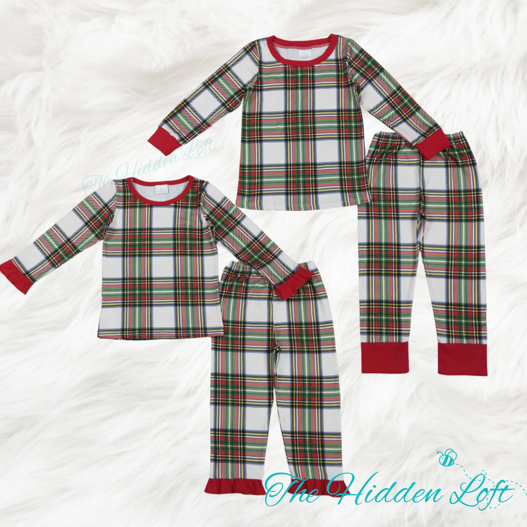 Christmas Plaid Pajamas