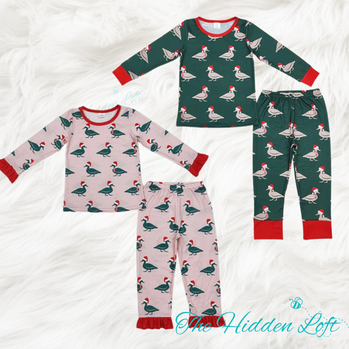 Christmas Duck Pajamas