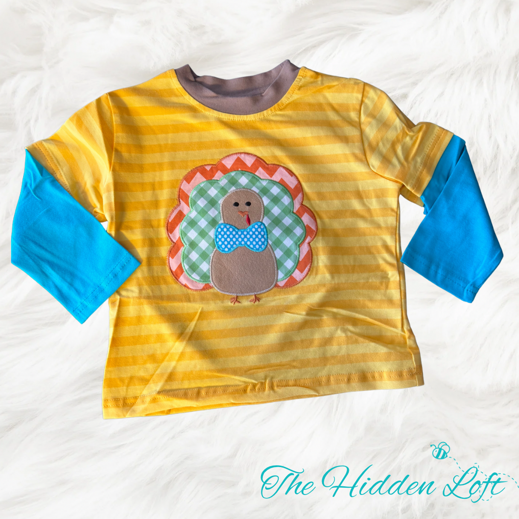 Boy’s Bow tie Turkey Shirt