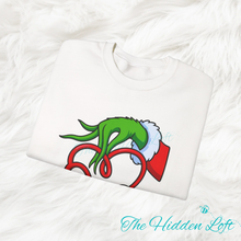 Load image into Gallery viewer, Grinch Stethoscope Sweatshirt