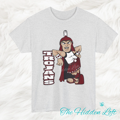 Leaning Trojan Man T-shirt