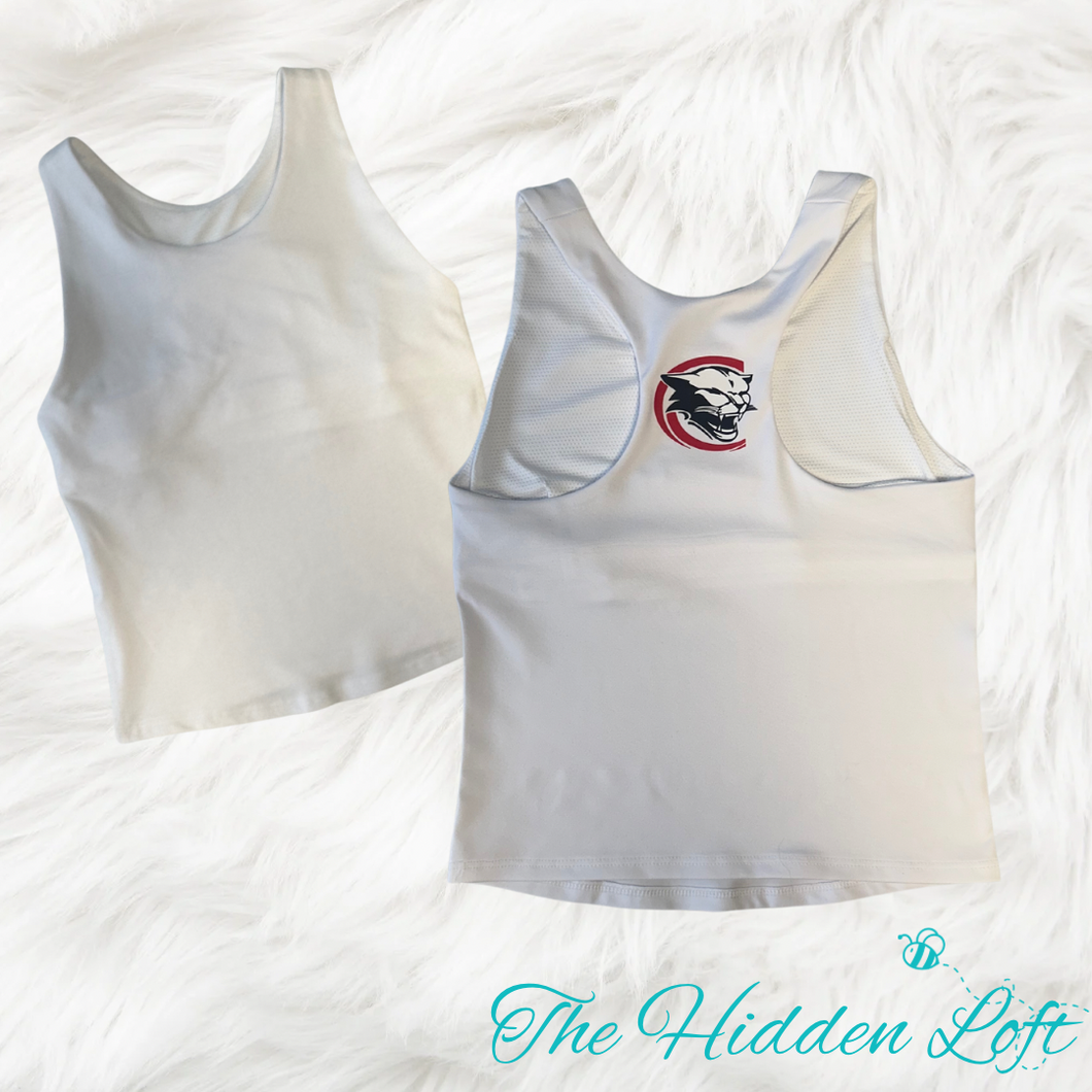 Cougar Logo Fitted Tank