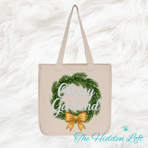 Oh my Garland Tote Bag