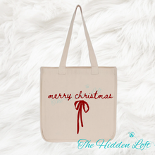 Load image into Gallery viewer, Merry Christmas Tote Bag