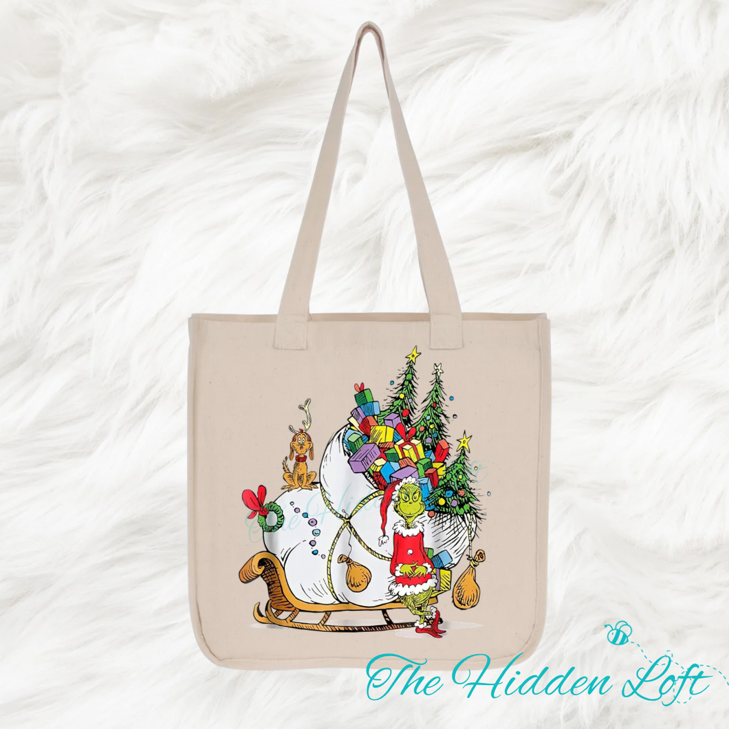 Grinch Tote Bag