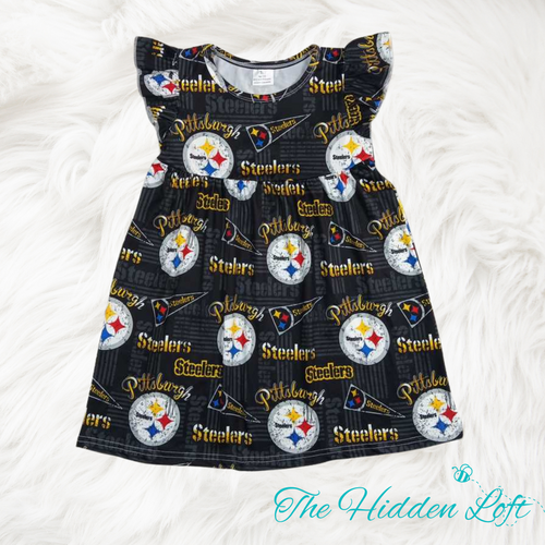 Steelers Distressed Logo Dress