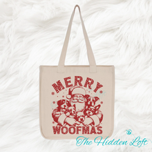 Load image into Gallery viewer, Merry Woofmas Tote Bag