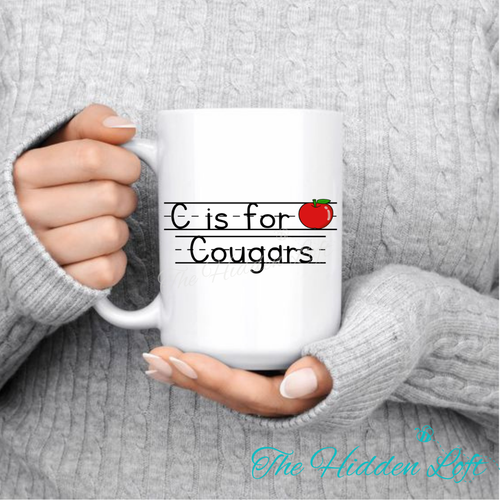 C is for Cougars Mug