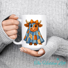 Load image into Gallery viewer, Ghost Highland Cow Mug