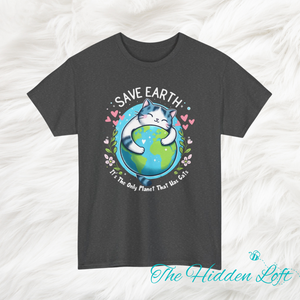 Save Earth Cat T-Shirt