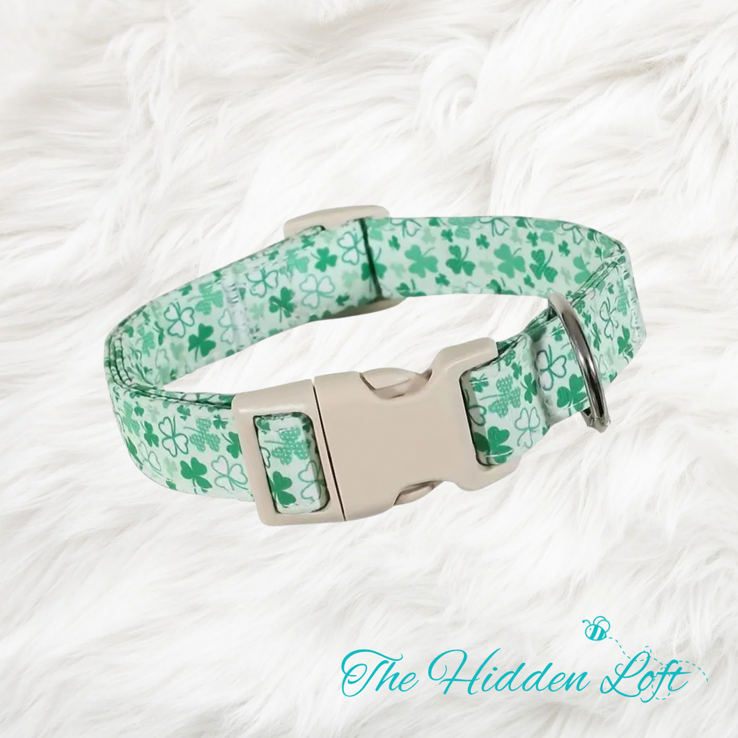 Shamrock Dog Collar